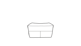 Пуф ДеФранс™️ Слим 70/70